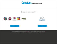 Tablet Screenshot of constant.be